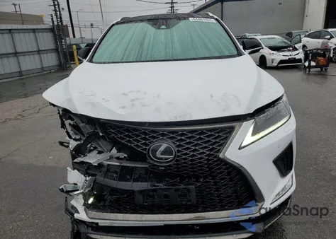 2021 Lexus Rx 350 F Sport из США, поврежденный, VIN 2T2YZMDA0MC261123